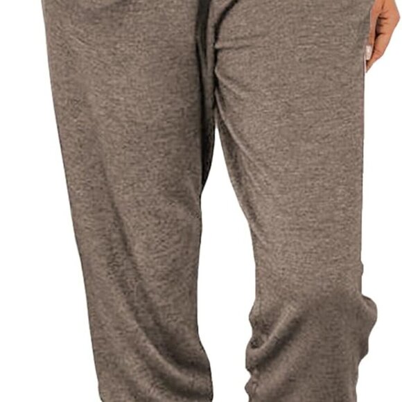 Women's Light Coffee Sweatpants with Pockets - Casual Lounge Joggers for Spring - Picture 1 of 7